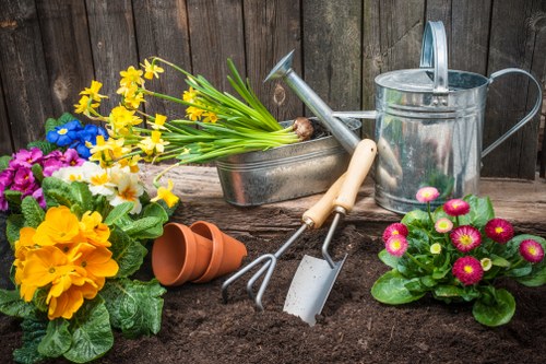 Low-carbon van used for eco-friendly garden waste collection