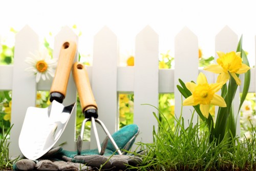Patio and garden design features for Wennington landscaping